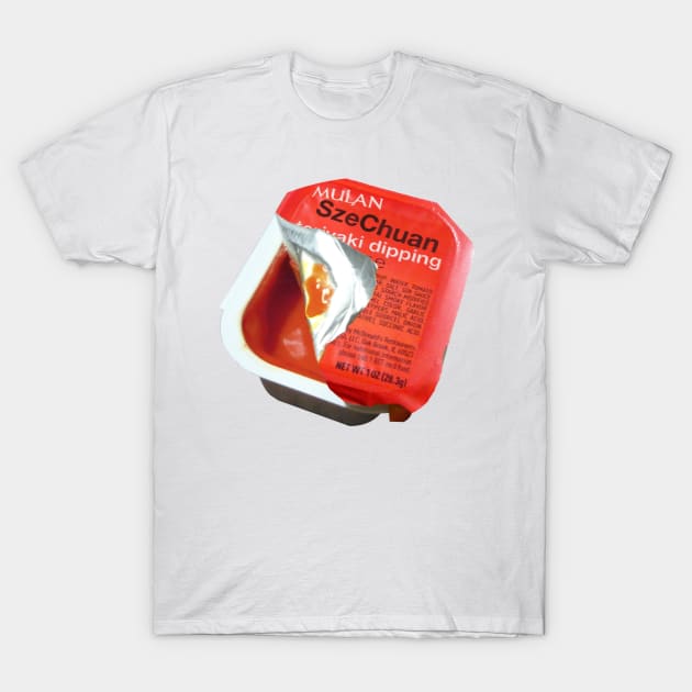 Rick and Morty - McDonald's Szechuan Sauce T-Shirt by Puppy0